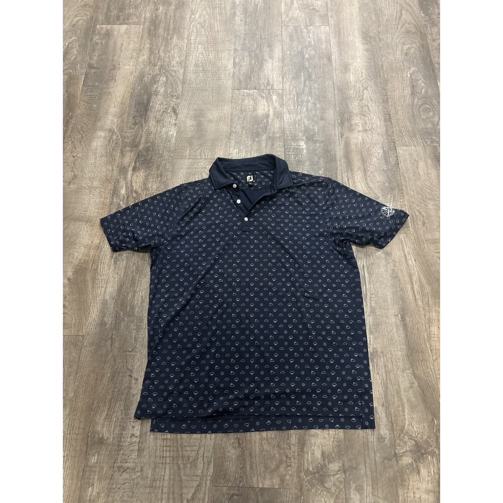 FOOTJOY FJ Sun Rain Clouds Weather Performance Golf Polo Size XL